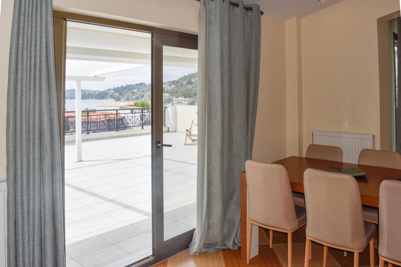 Appartamento Zoe'S Flat Megali Ammos Città di Skiathos Esterno foto