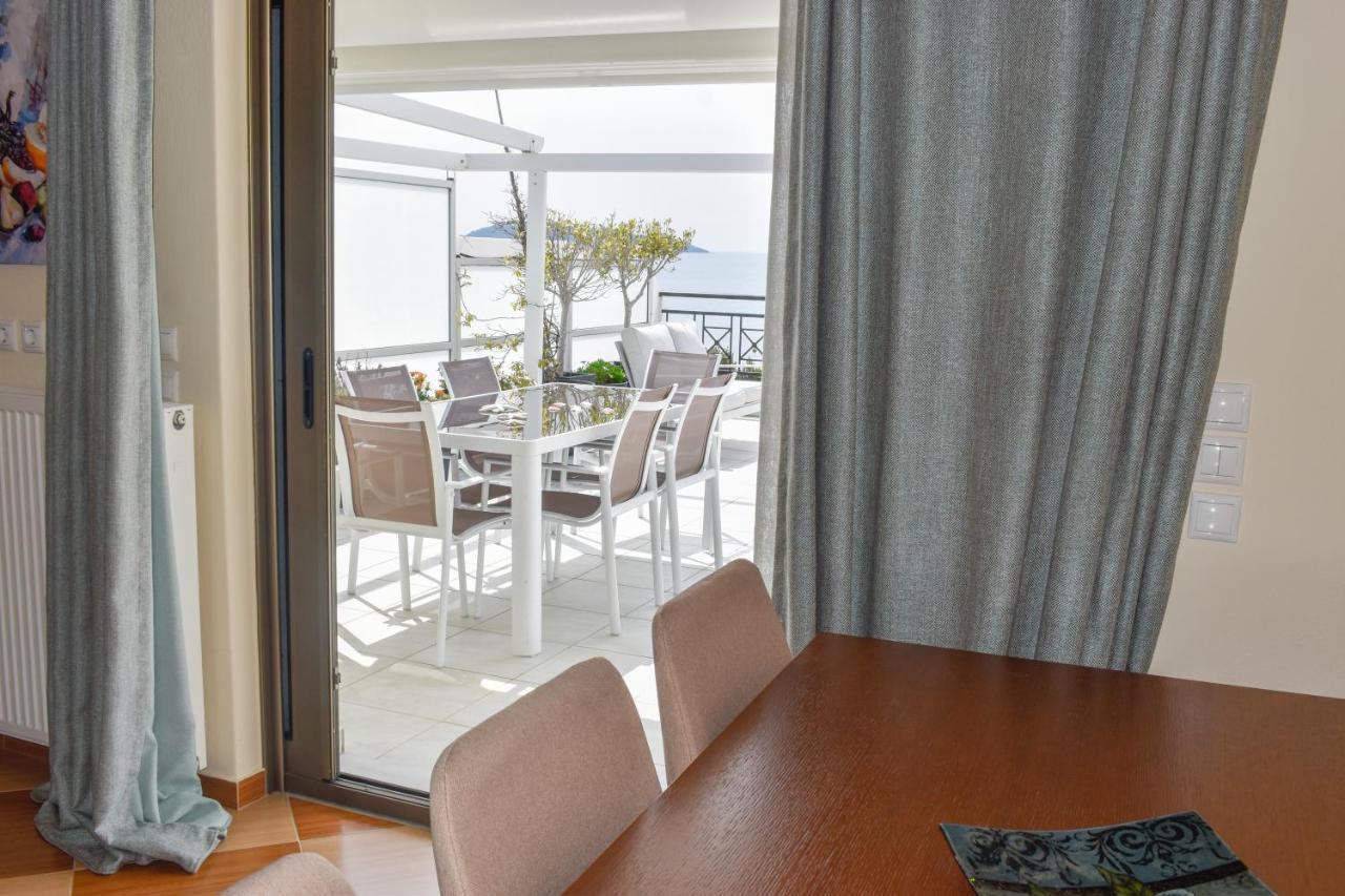 Appartamento Zoe'S Flat Megali Ammos Città di Skiathos Esterno foto